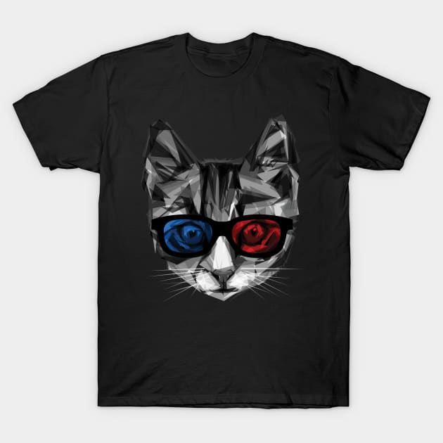 3D Specs T-Shirt by JoeConde